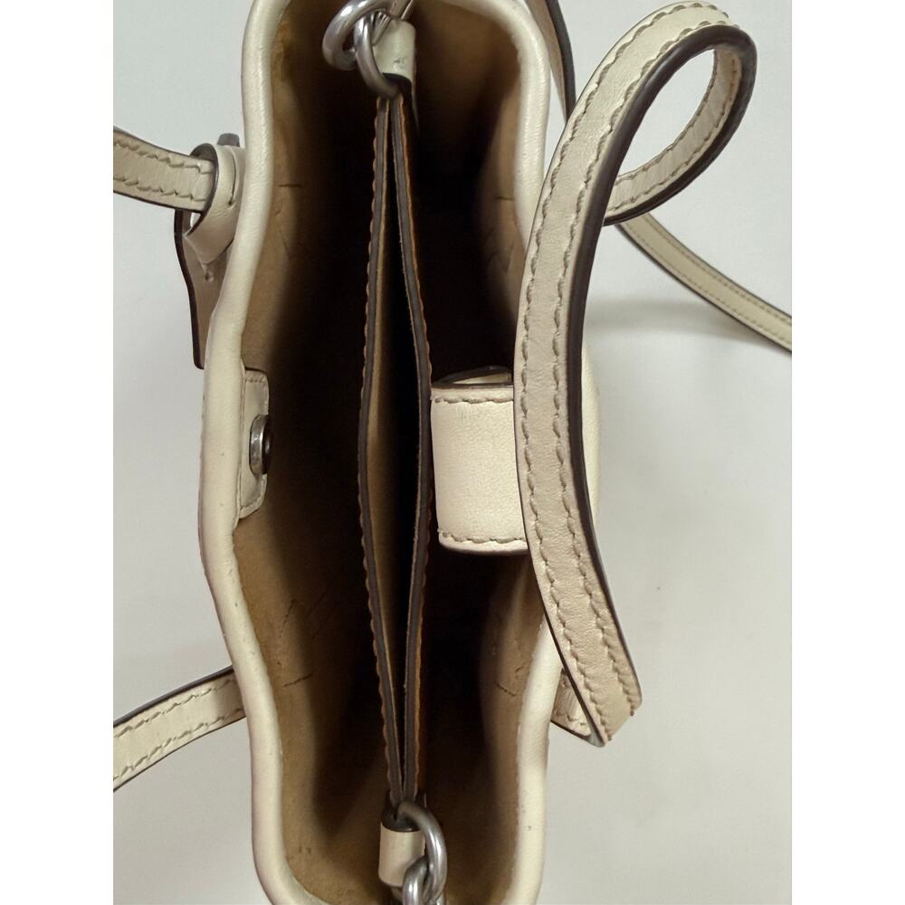 Tory Burch Mini Perry Striped Tote - Picture 10 of 11